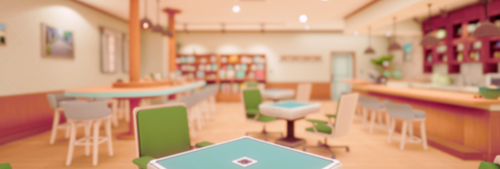 背景：麻將咖啡廳「P's CLUB」