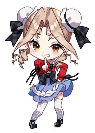 早坂晶（Q版）